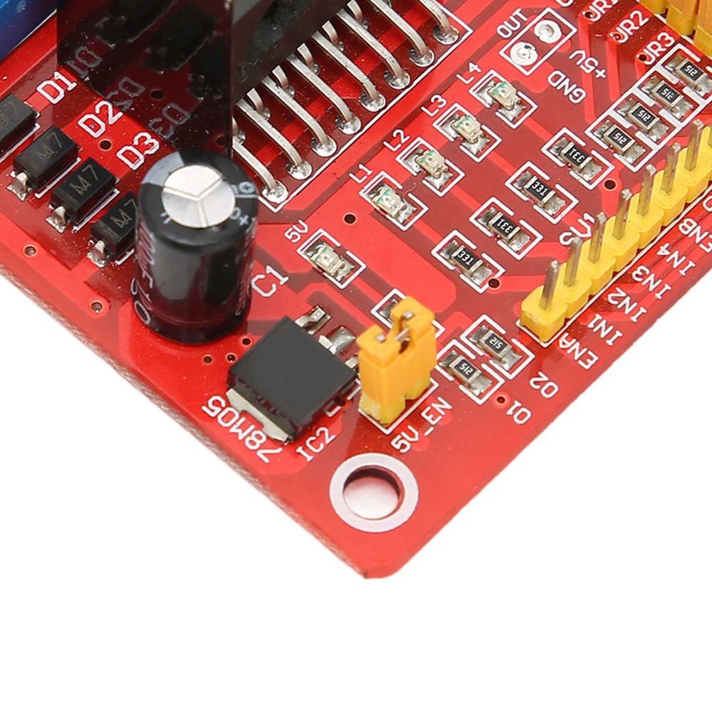 Motor Driver L298N - Módulo Controlador de Motor Paso a
