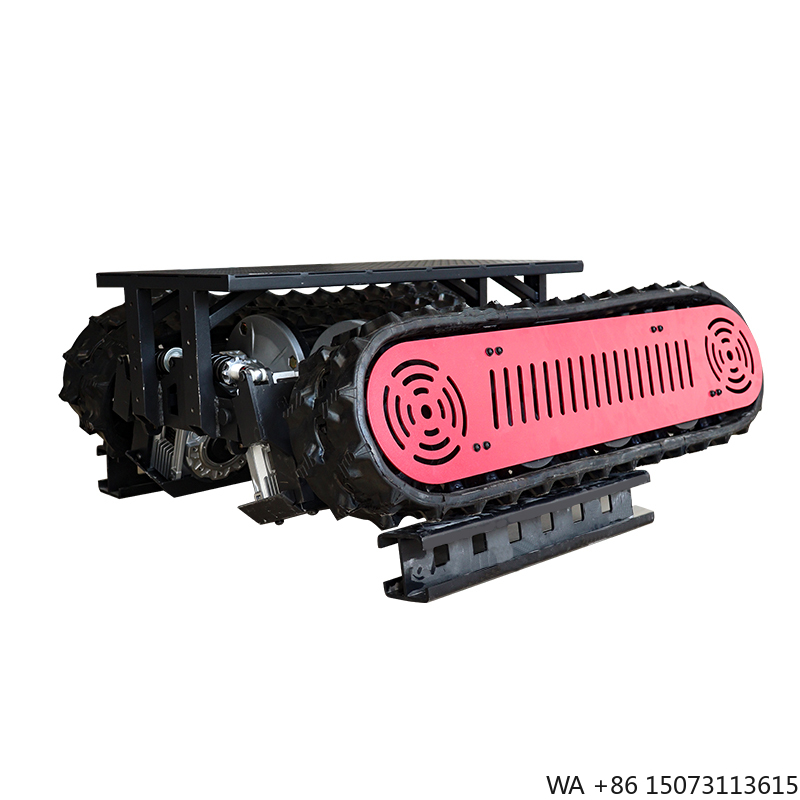 Tracked Robot Chassis - Chasis de Robot Subacuático con Cable
