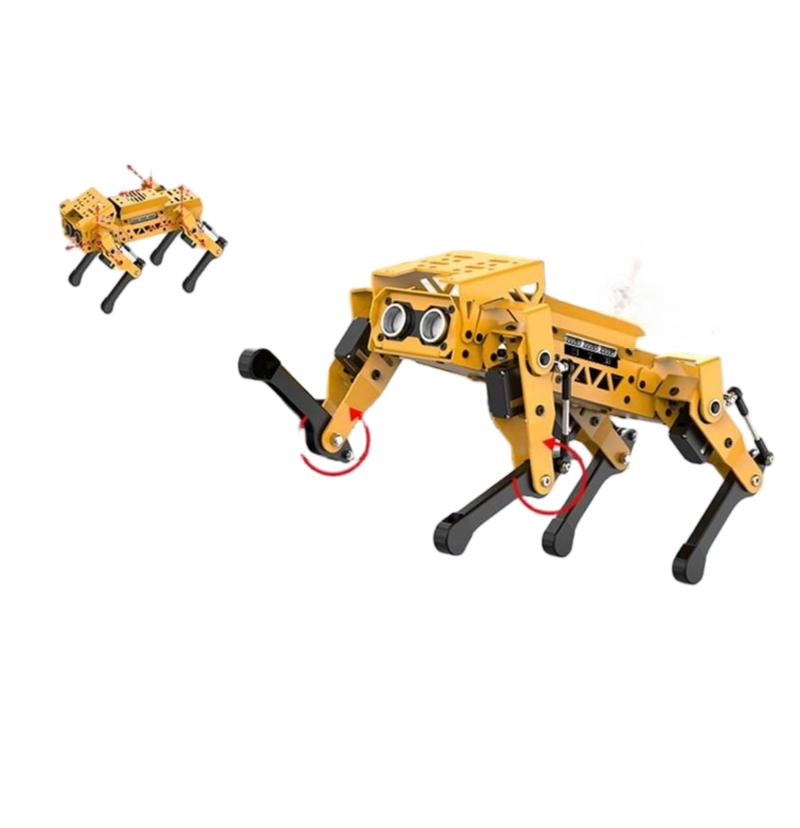 Arduino Robot - Robot Perro Cuadrúpedo con IA ESP32,