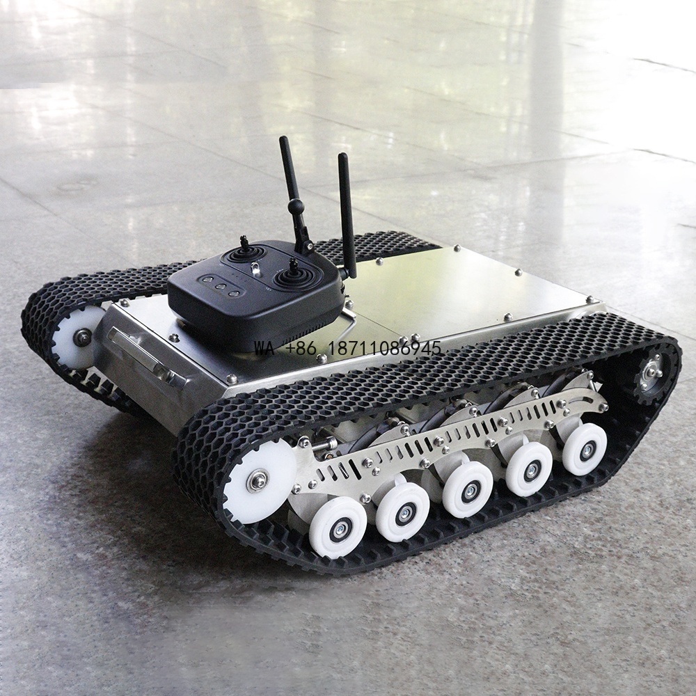 Tracked Robot Chassis - Plataforma de Chasis Robótico con Orugas