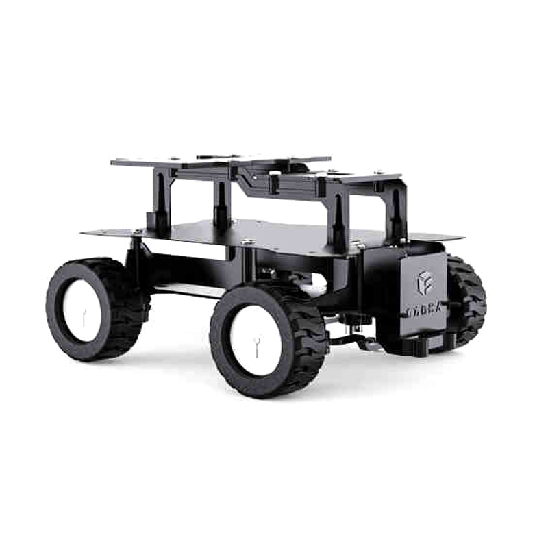Arduino Robot - Ackerman-Motor de coche Robot 4WD acrílico,
