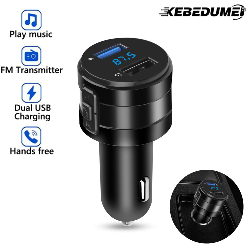 Robot Bluetooth Car - Transmisor FM Bluetooth 4,2, reproductor MP3