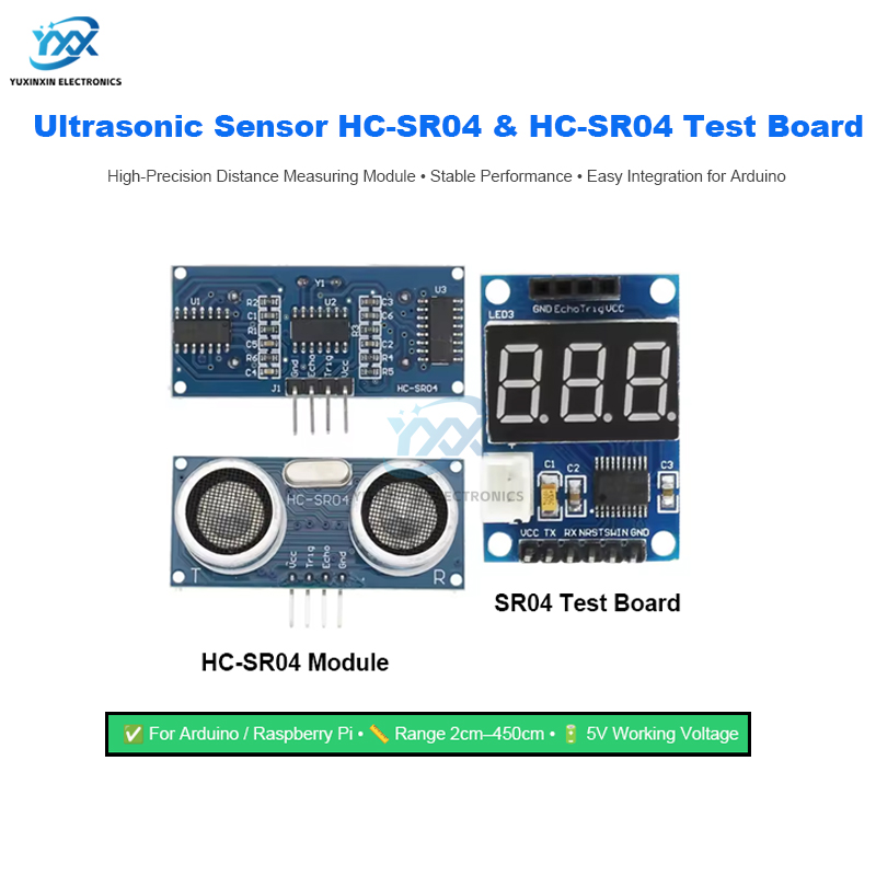 Ultrasonic Distance Sensor - Sensor ultrasónico HC-SR04 HCSR04 Módulo de