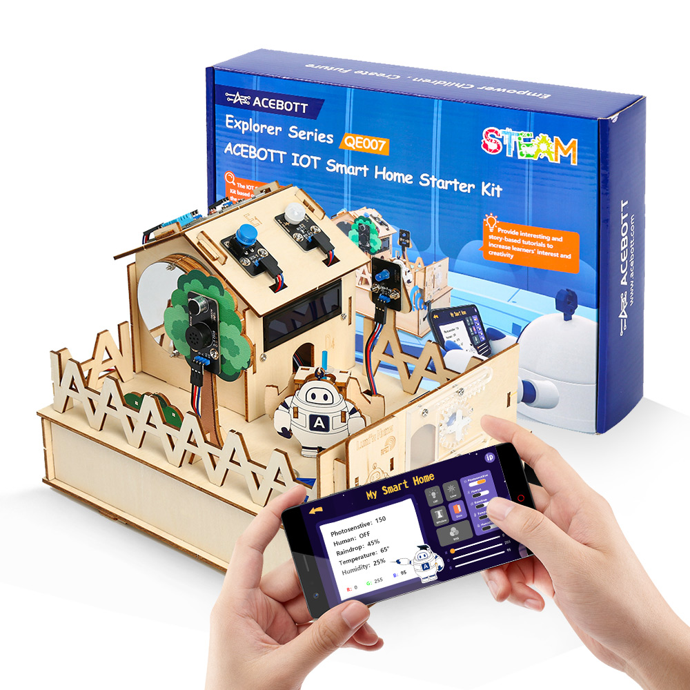 Stm32 Robot - ACEBOTT-Kit de casa inteligente para Arduino,