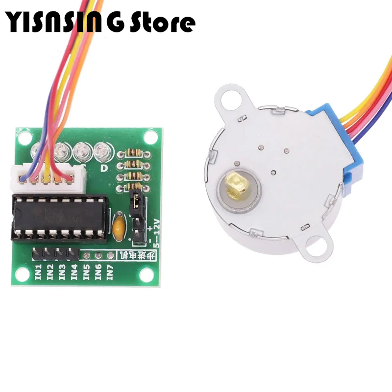 5V 4 fases 28BYJ-48 DC engrana - 28Byj-48 reseña y precio