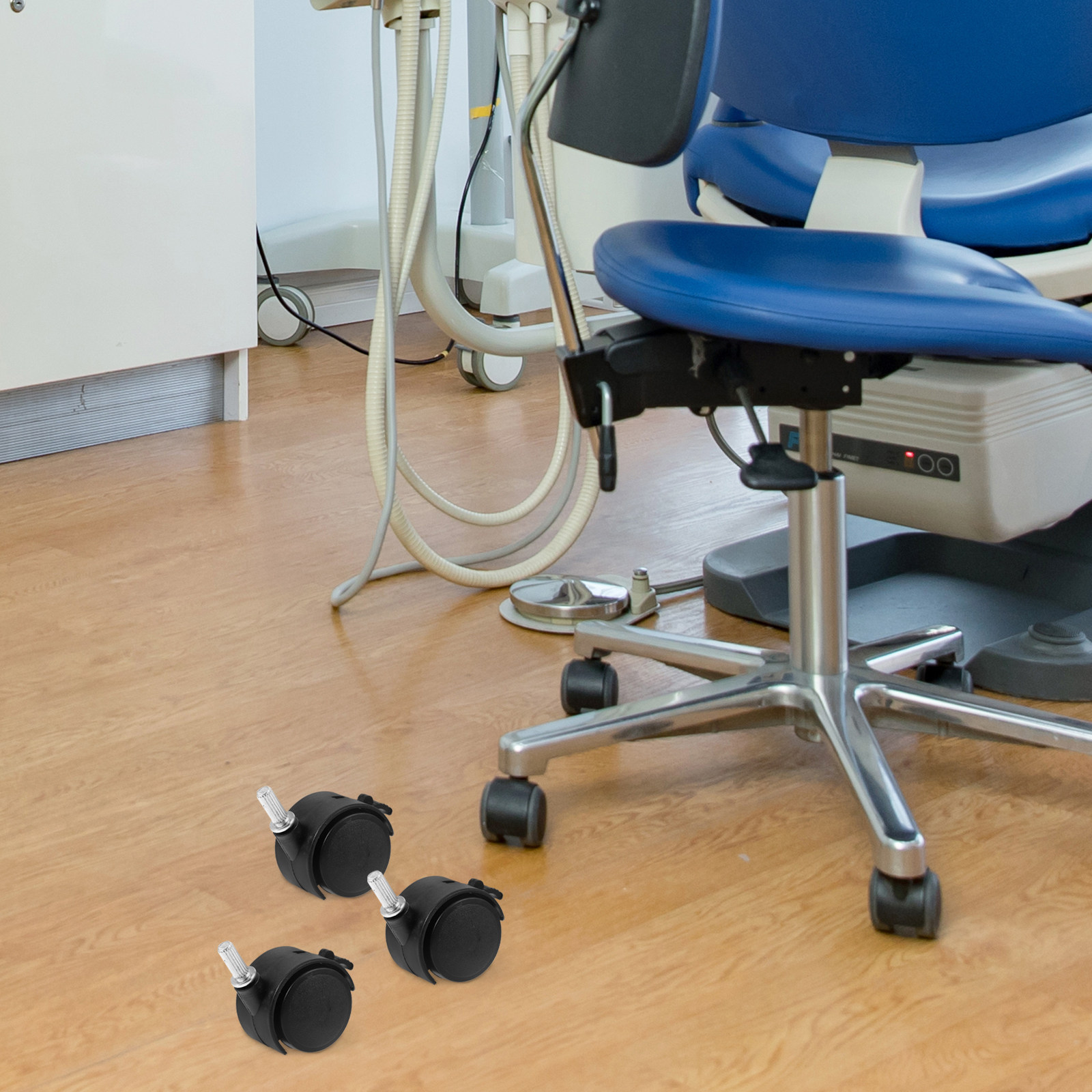 2 ruedas giratorias con freno  - Caster Wheel reseña y precio