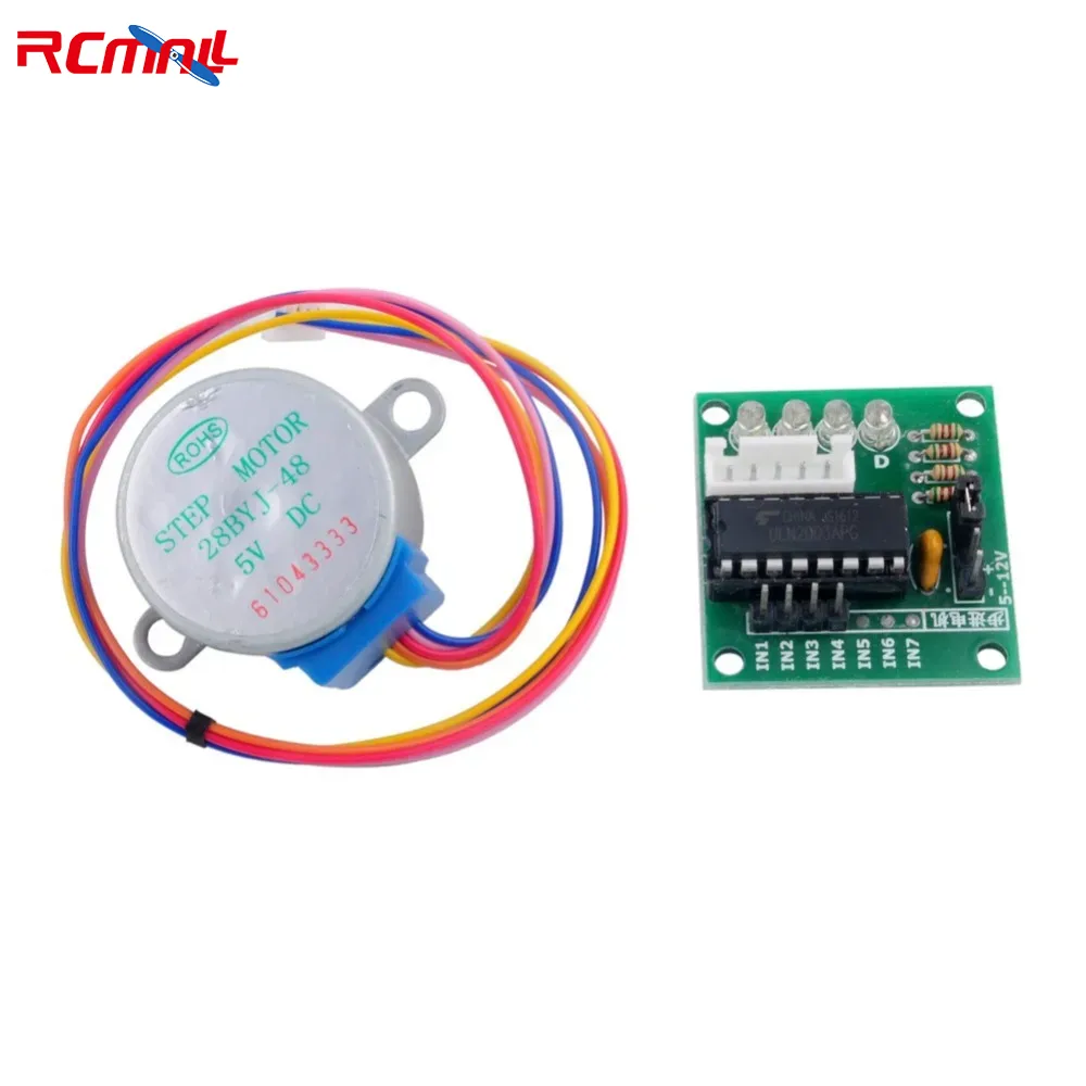28BYJ-48 Motor paso a paso de  - Uln2003 Driver reseña y precio