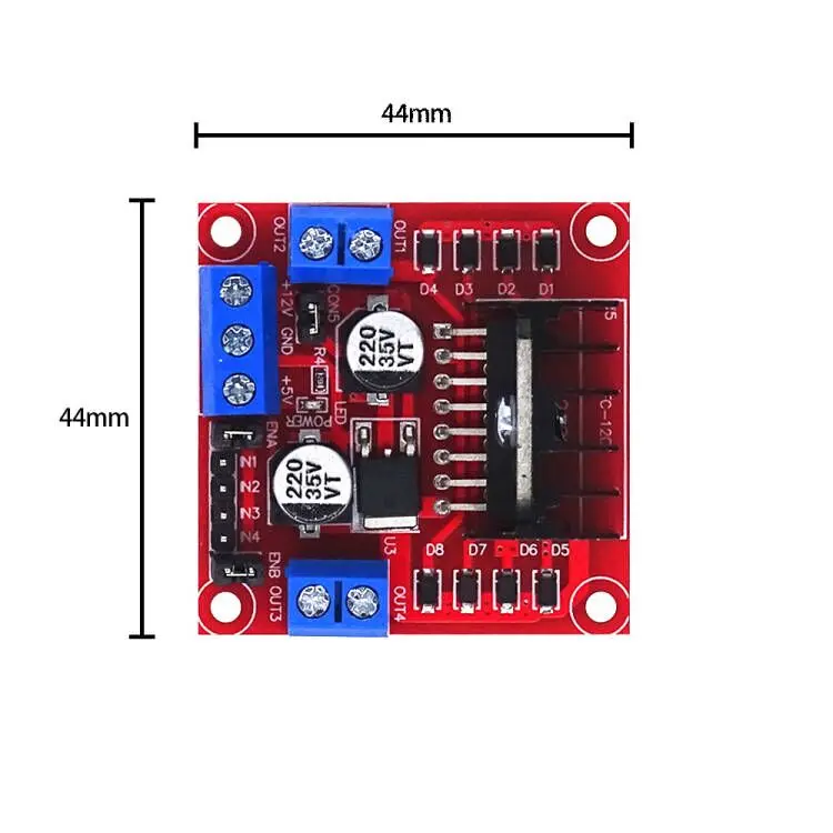 Módulo L298N, Placa Controlado - Motor Driver L298N reseña y precio