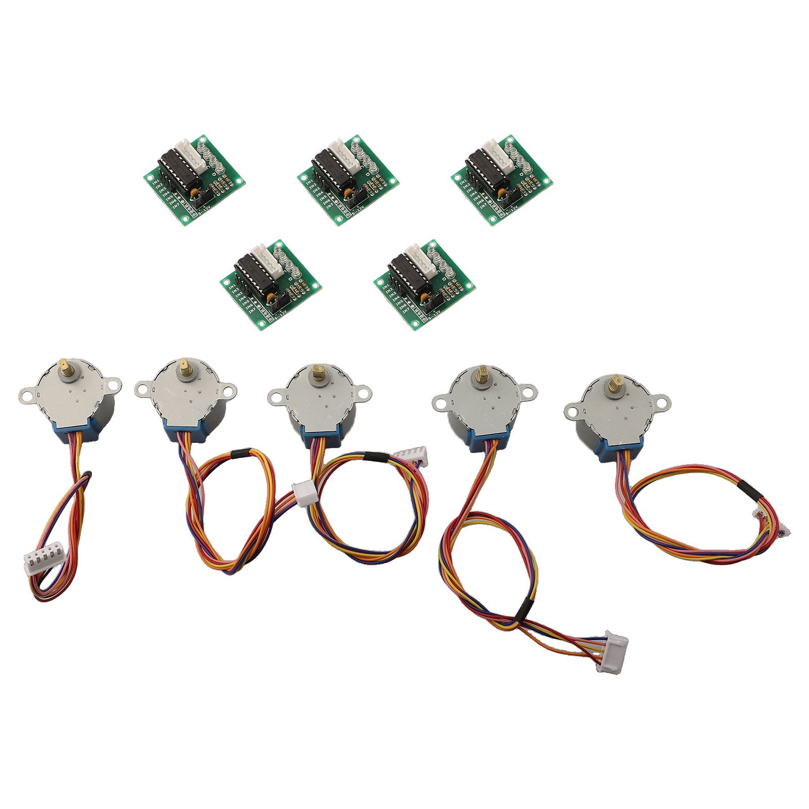 Motor paso a paso de 4 fases 2 - Uln2003 Driver reseña y precio