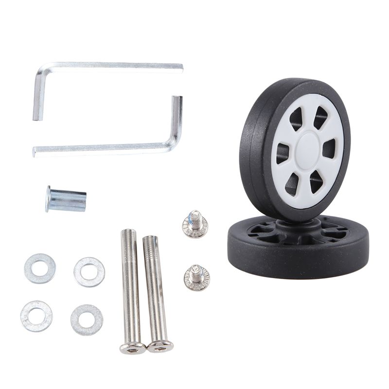 ABQR 55X12mm Ruedas de equipaj - Caster Wheel reseña y precio