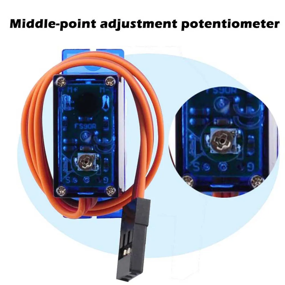 Feetech Mini FS90R Micro Servo - Arduino Robot reseña y precio