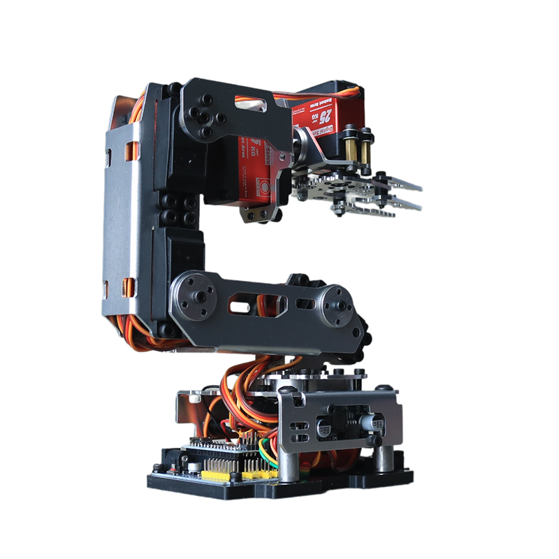 Brazo Robótico Metálico de 6 E - Robot Gripper Claw reseña y precio