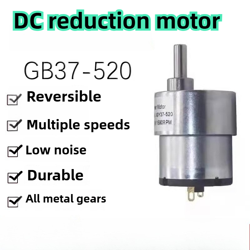 Motorreductor de CC de 12V/24V - Dc Motor 12V reseña y precio