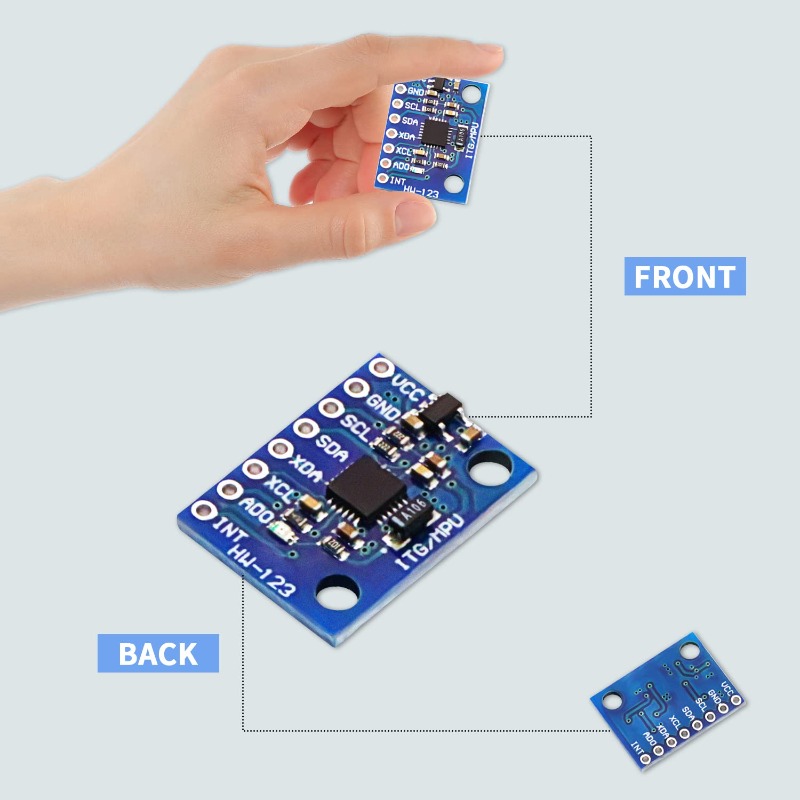 Módulo de giroscopio y aceleró - Accelerometer Mpu6050 reseña y precio