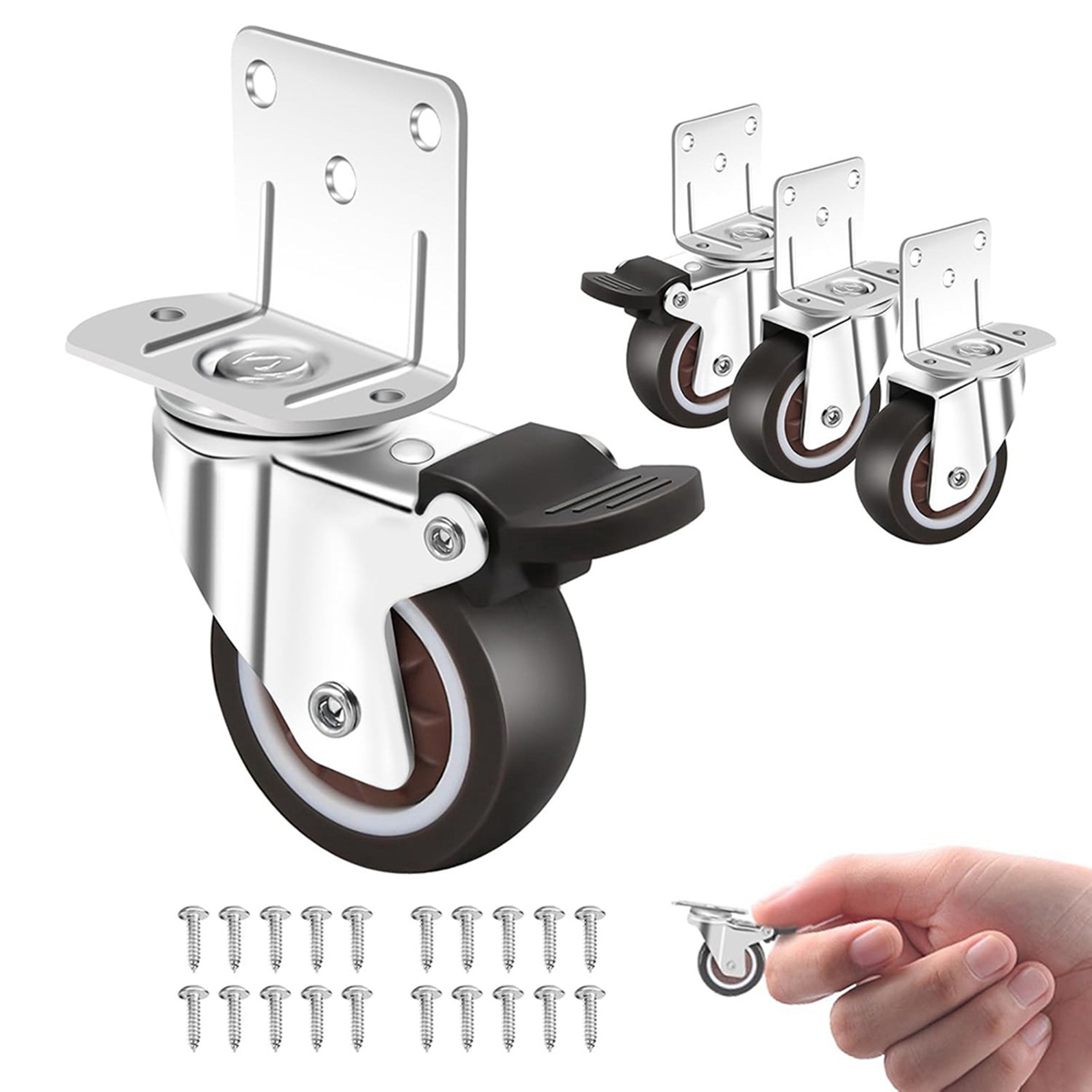 Ruedas TFORU con montaje later - Caster Wheel reseña y precio