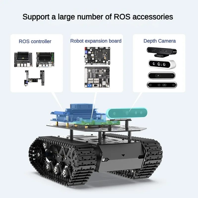 Kit de robot tanque con chasis - Robot Car Kit reseña y precio