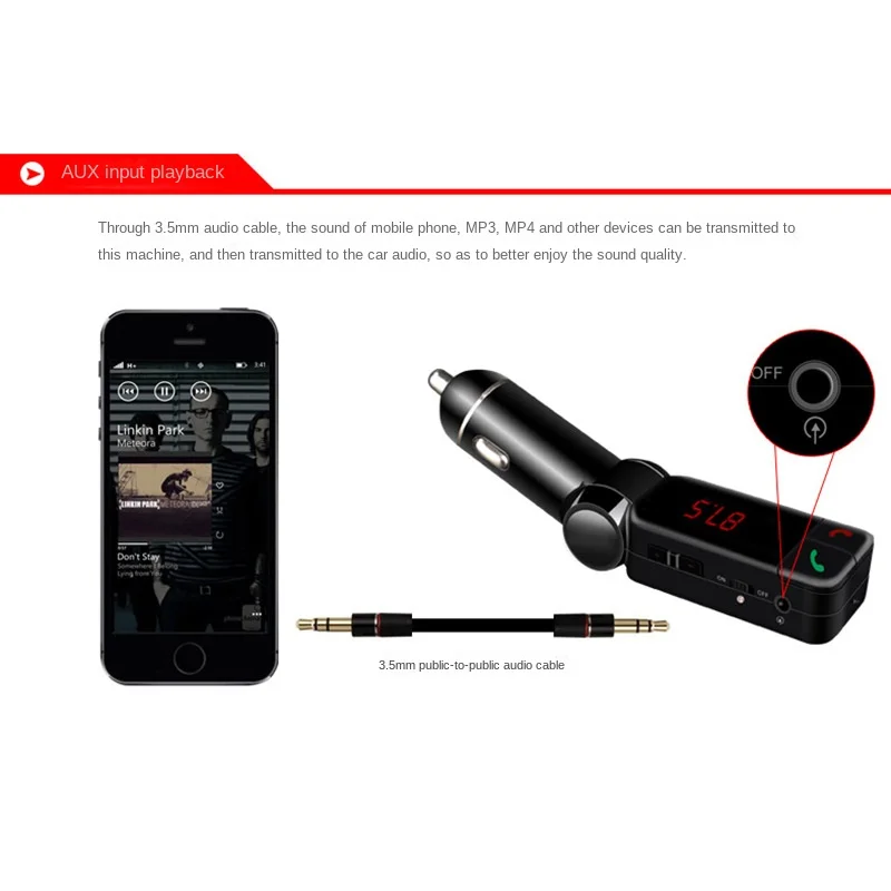 BC06-transmisor Fm compatible  - Robot Bluetooth Car reseña y precio