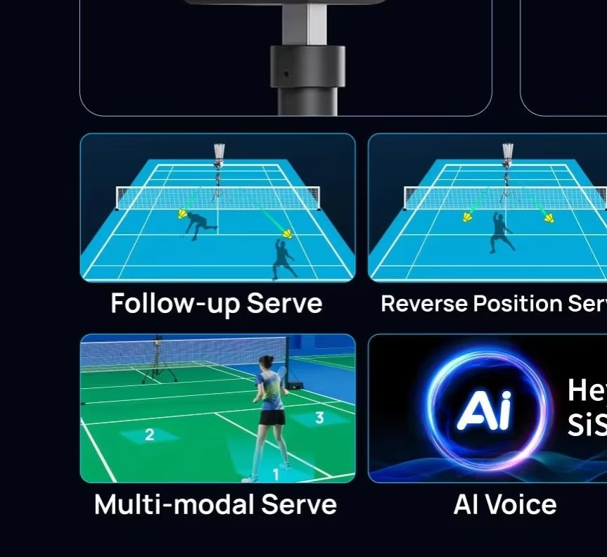 Robot de Bádminton Inteligente - Robot Remote Control reseña y precio