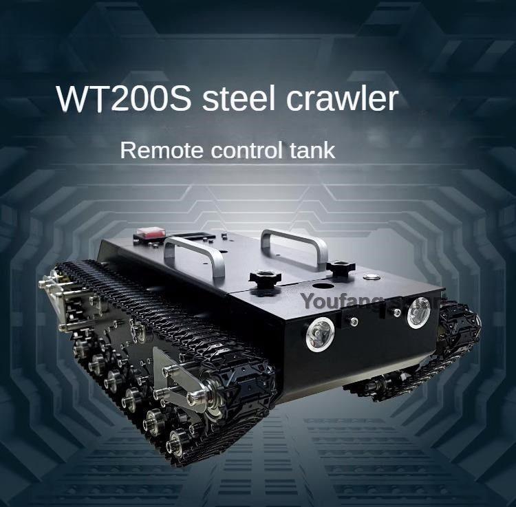 Chasis de tanque RC de carga d - Tracked Robot Chassis reseña y precio