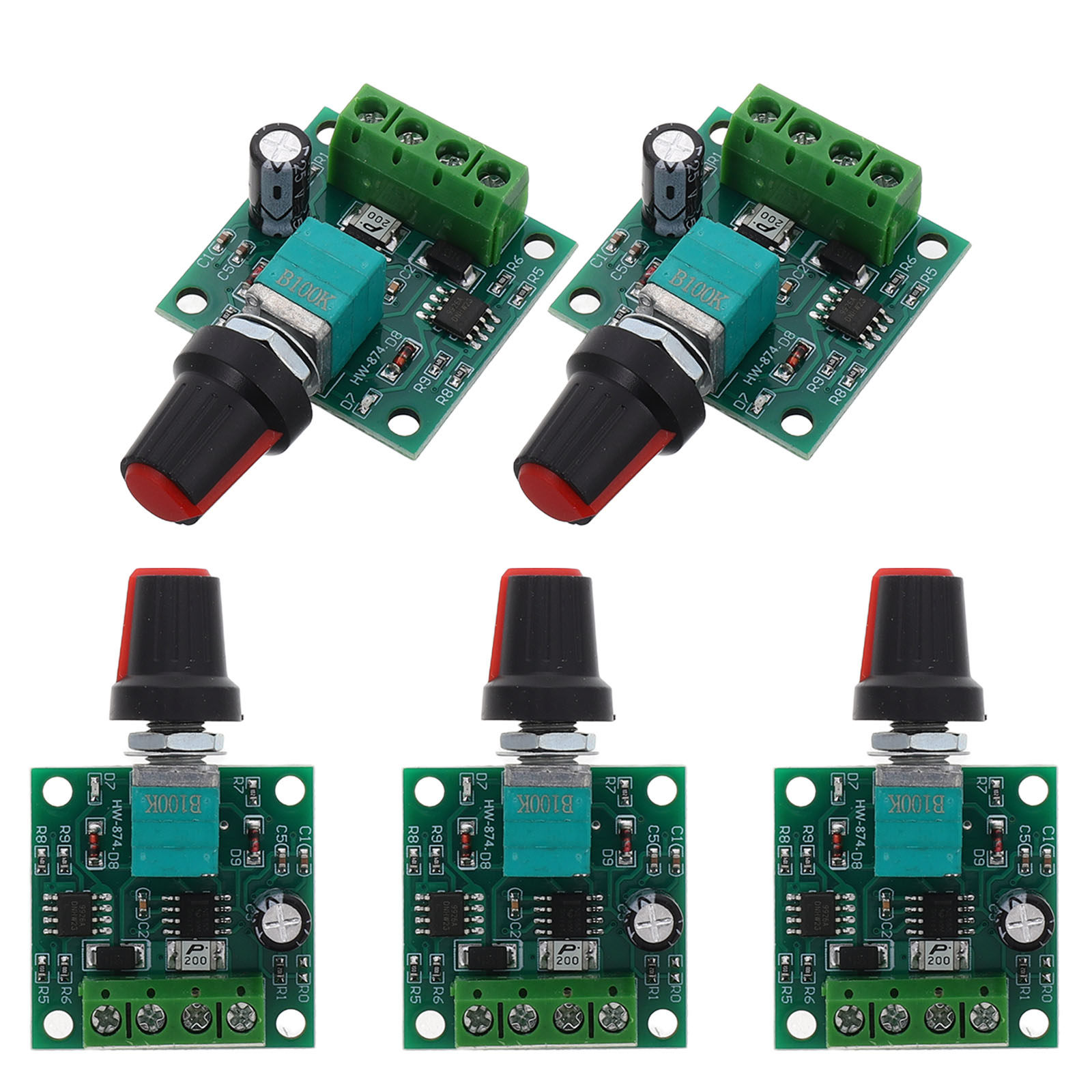 Controlador de velocidad de mo - Dc Motor 12V reseña y precio