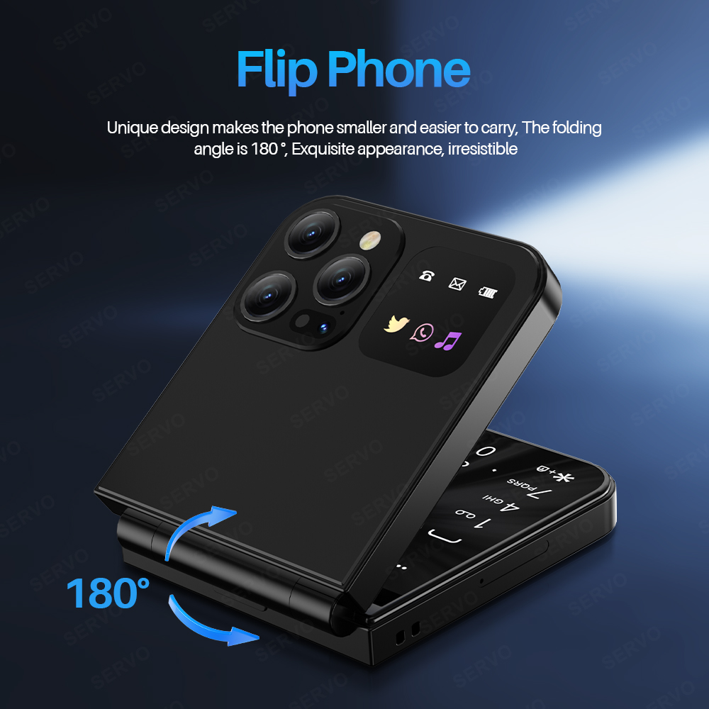 SERVO A50 PRO Flip teléfono mó - Servo Pan Tilt reseña y precio