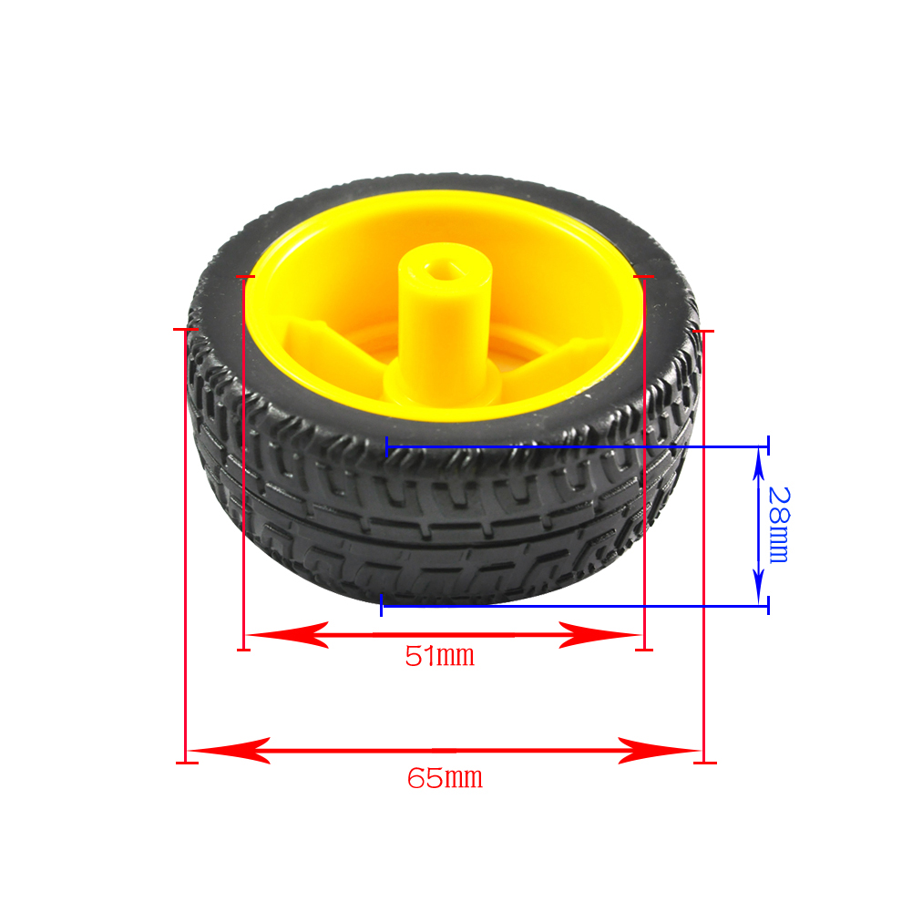 Motor TT de caja de cambios 1: - Arduino Robot reseña y precio