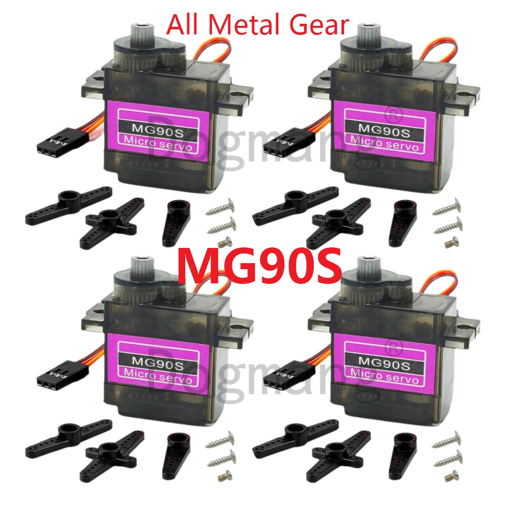Servo MG90S, 1/2/4/10/20/50 Ud - Sg90 Servo reseña y precio