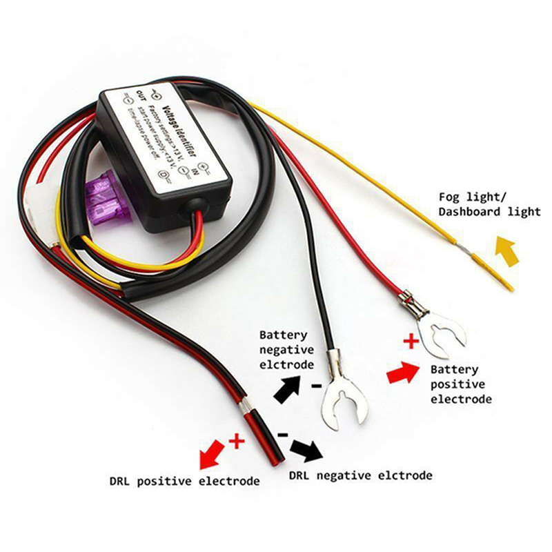 Luz de circulación diurna LED  - Robot Car Kit reseña y precio