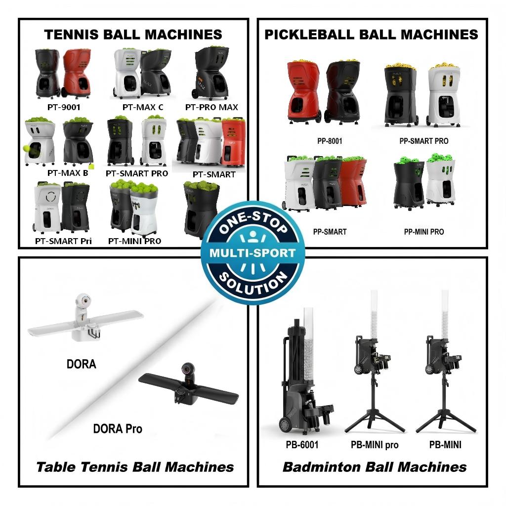 Máquina de Servicio de Tenis d - Robot Wheel reseña y precio