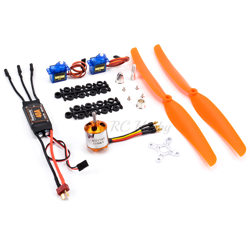 Nuevo A2217 2217 1100KV 1250KV - Sg90 Servo reseña y precio