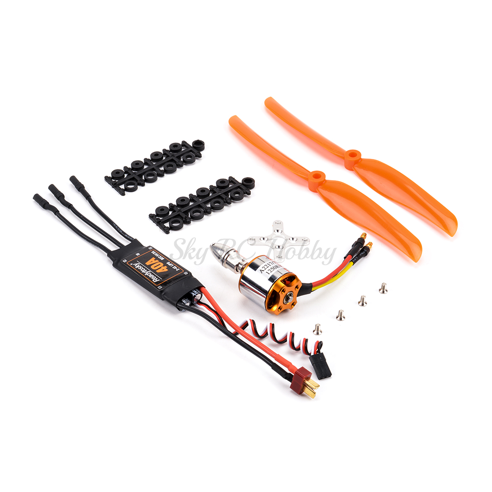 Nuevo A2217 2217 1100KV 1250KV - Sg90 Servo reseña y precio