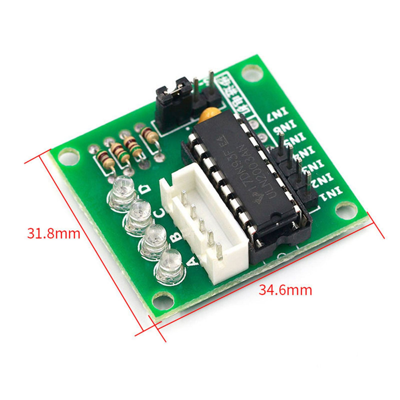 Motor paso a paso de 5V y 28mm - Uln2003 Driver reseña y precio