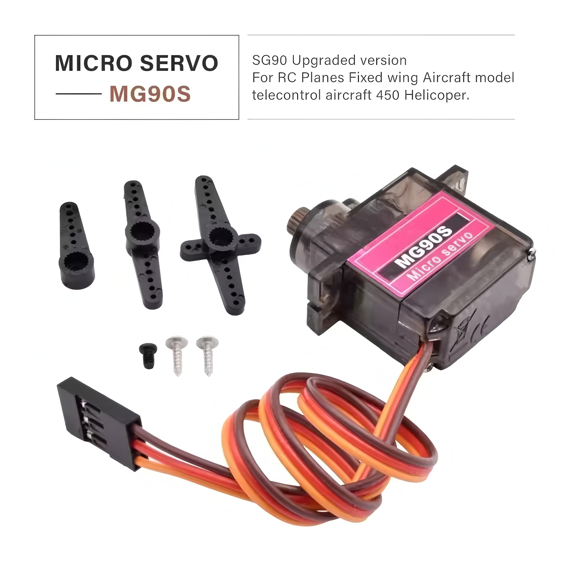 4/5/10/20 piezas MG90S Micro s - Sg90 Servo reseña y precio