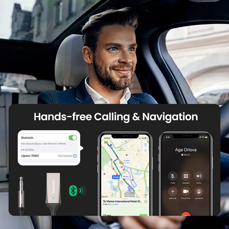 UGREEN-receptor Bluetooth 5,3, - Robot Bluetooth Car reseña y precio