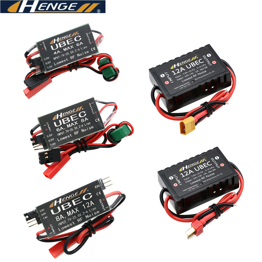 HENGE BEC 4A 6A 8A 12A UBEC 5V - Tracked Robot Chassis reseña y precio