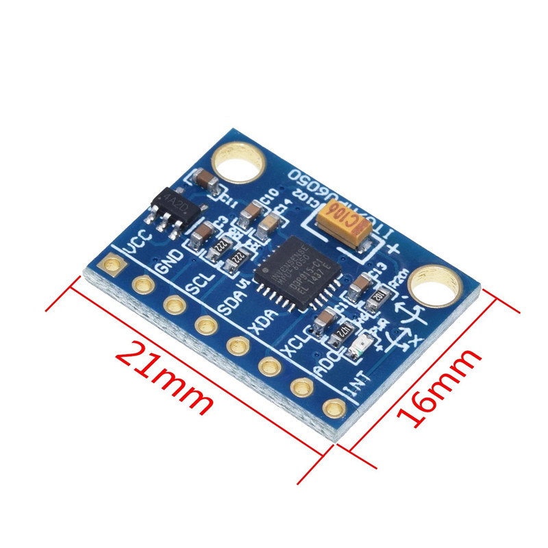Módulo GY-521 MPU-6050 MPU6050 - Accelerometer Mpu6050 reseña y precio