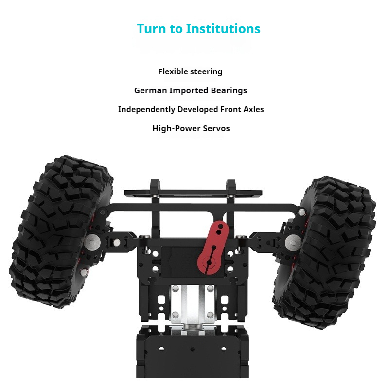 Chasis Ackerman/coche intelige - Tracked Robot Chassis reseña y precio