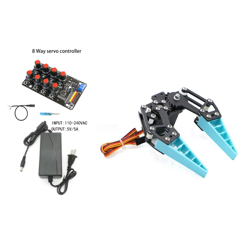 Garra de Robot Flexible, brazo - Robot Gripper Claw reseña y precio